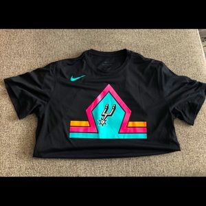 2021 NBA City Edition San Antonio Spurs Nike Dri-Fit T-Shirt - Large